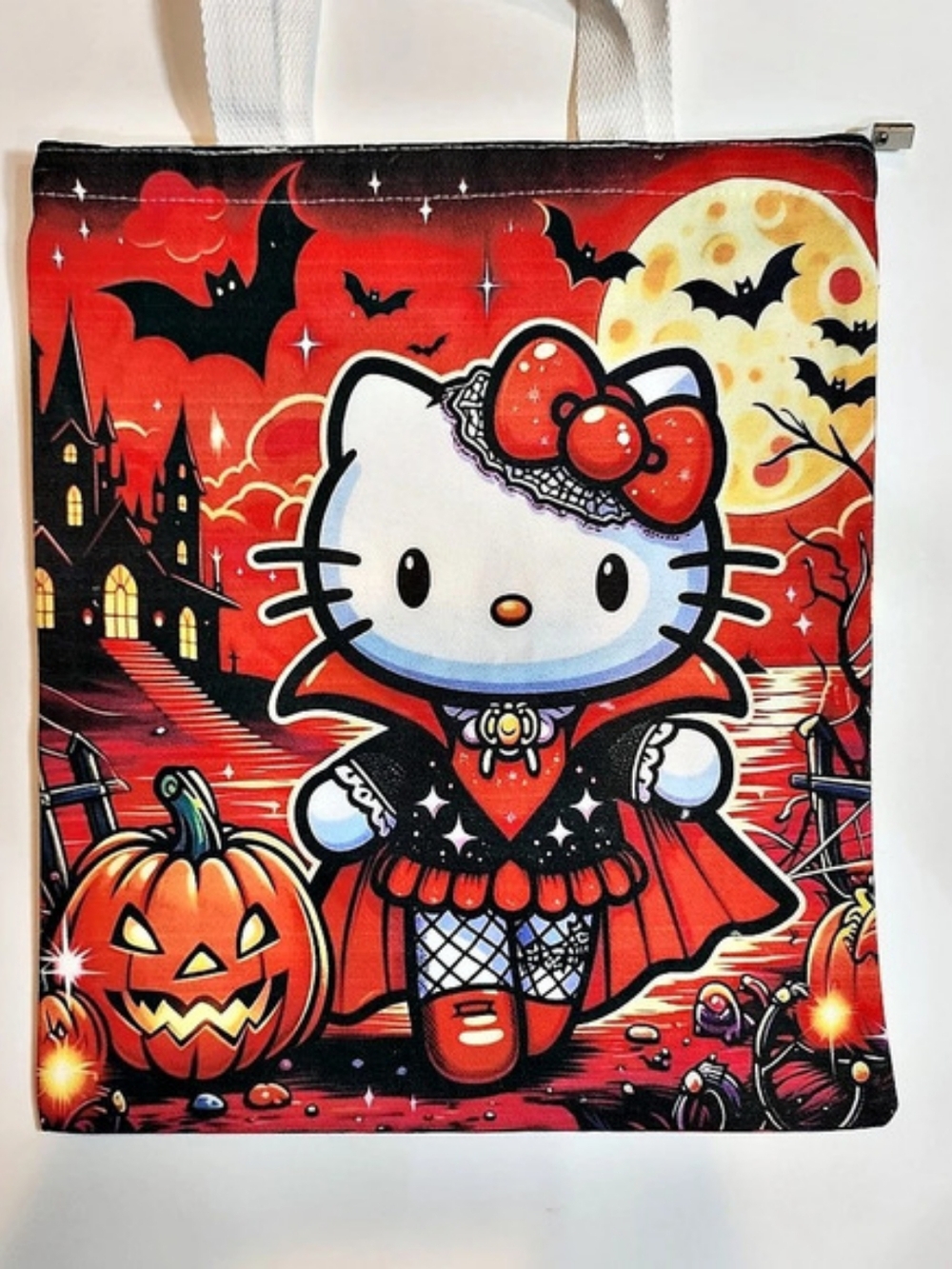 Hello Kitty Halloween - Canvas Tote Bag